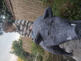 Annonce Statue sanglier ciment Ancerville Meuse