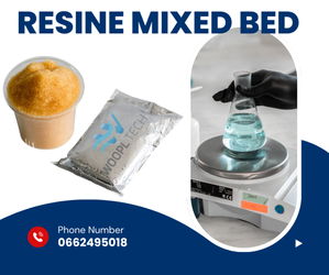 Résine haute pureté pour eau de laboratoire fiable