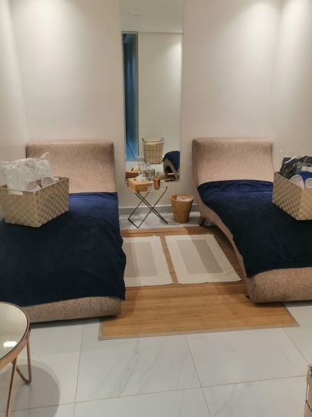 salle de repos hammam