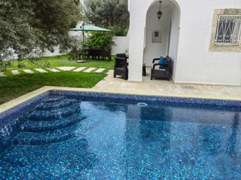 Location 1 villa au coeur de la zone touristique Hammamet Tunisie