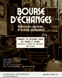 BOURSE D'ECHANGES - VIDE GARAGE