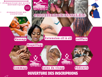 Annonce Formation soins esthétique coiffure Dakar Sénégal