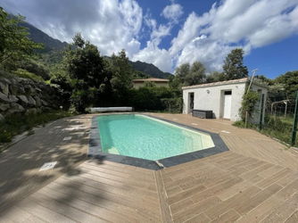 Vente maison piscine oliviers centenaires Zilia Corse