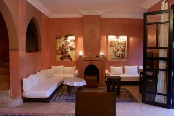 Vente Ryad 3 chambres meublé palmeraie Marrakech Maroc