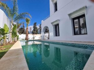 Vente villa rose blanche Hammamet Tunisie