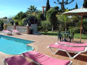 Location Villa vue mer jardin Luxuriant Mijas Espagne