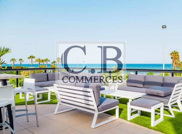 Fonds commerce BEACH-CLUB RESTAURANT 1º LIGNE MER Orihuela costa Espagne