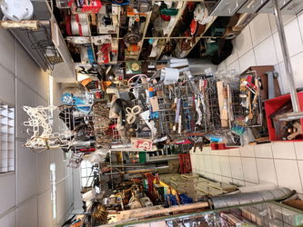 façades magasin et partie intérieure