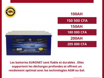 Batteries solaires