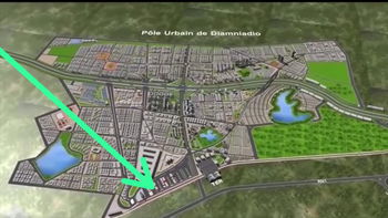 Vente TERRAINS DIAMNIADIO POLE URBAIN TITRE BAIL Dakar Sénégal
