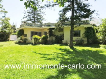 Location Villa jardin Souissi RABAT Maroc