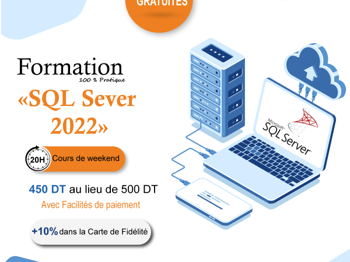 Formation Base données SQL Server 2022 Tunis Tunisie