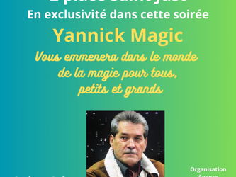 Affiche pour le spectacle du 24 Février 2024.