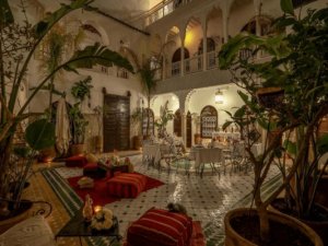 location Magnifique Riad meuble piscine pour gérance libre Zaouia Abbassia kech Marrakech