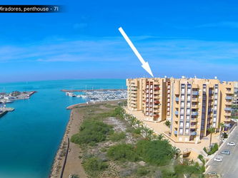 Vente Attique solarium 82m vues mers Cartagene Espagne