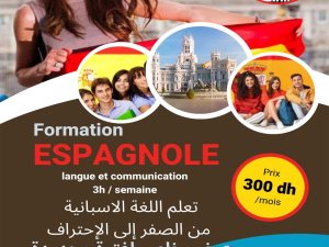 Annonce langue communication espagnole kenitra Rabat Maroc