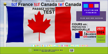 Annonce Formation express Tef – tcf France-Canada- Rabat Maroc