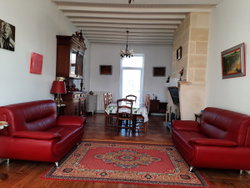 côté salon/salle à manger