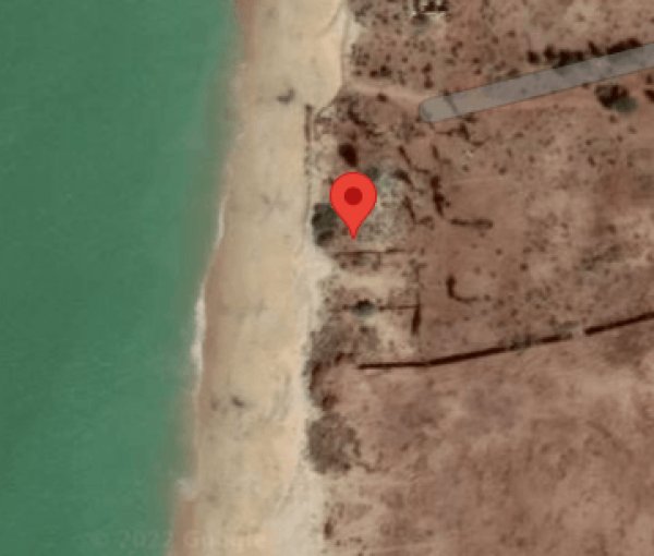 Vente Pointe Sarène 1300m2 pieds dans l'eau M'Bour Sénégal
