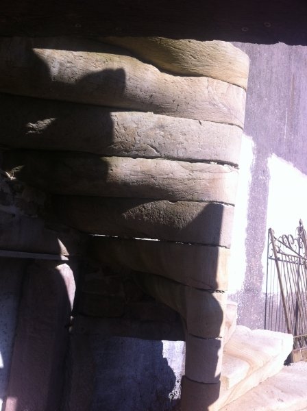 escalier pierre Rainville Vosges