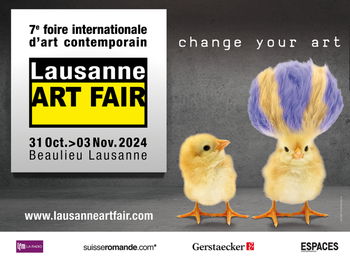 Annonce Lausanne Art Fair Suisse