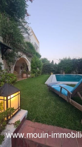villa avec piscine à louer à Hammamet
