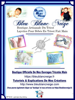 Tricot bebe et Tutoriel layette bb fait main