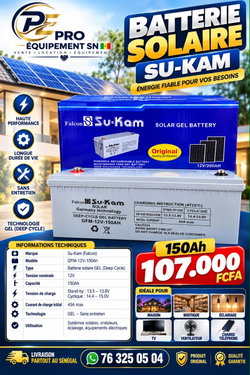 BATTERIE SOLAIRE