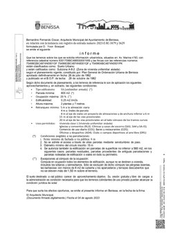 DOCUMENTACIÓN DE LICENCIA AYUNTAMIENTO
