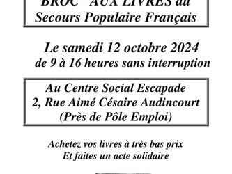 Broc aux jouets Secours Populaire Audincourt Doubs