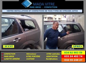 vente reparation vitre auto Antananarivo Madagascar