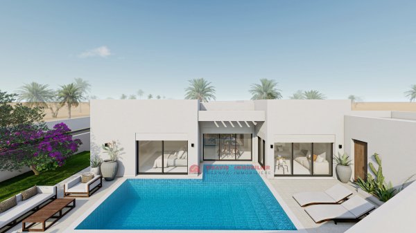 Annonce Vente Villa titre bleu Djerba zone urbaine Tunisie