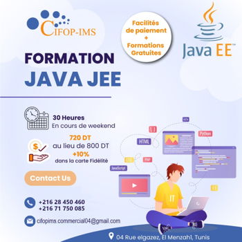 Formation Java JEE Tunis Tunisie