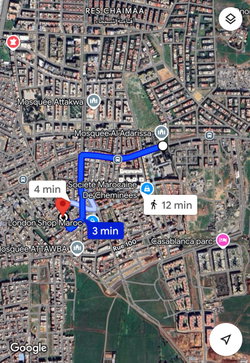Plan du quartier