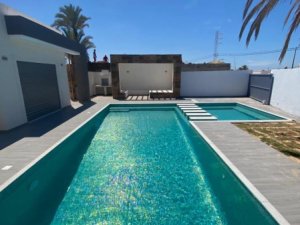 Villa piscine Pour location vacances Djerba Tunisie