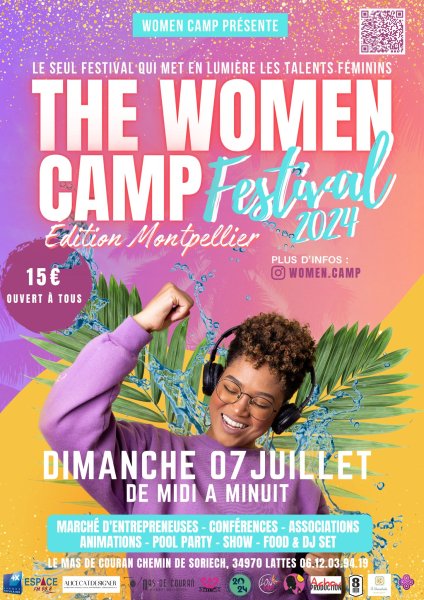 Women Camp Festival Lattes Hérault