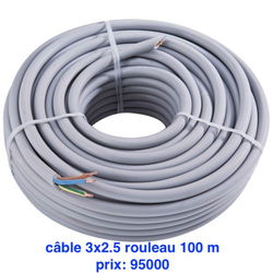 câbles électriques