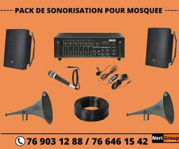 Annonce PACK COMPLET SONORISATION POUR MOSQUÉE Dakar Sénégal