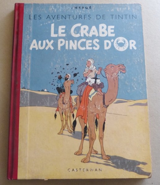 EXCEPTIONNEL EO TINTIN CRABE 1943 Raismes Nord