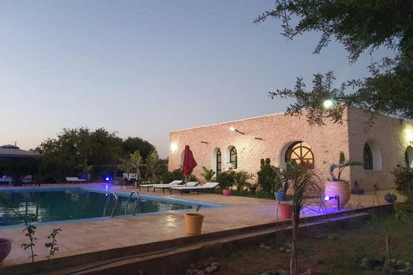 Vente Superbe villa hrarta piscine Essaouira Maroc