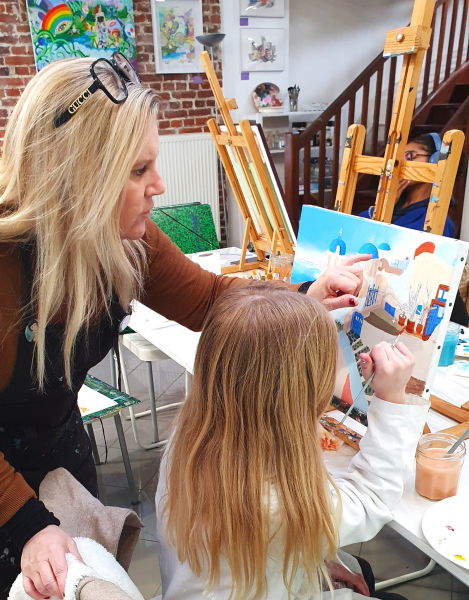 peinture enfant