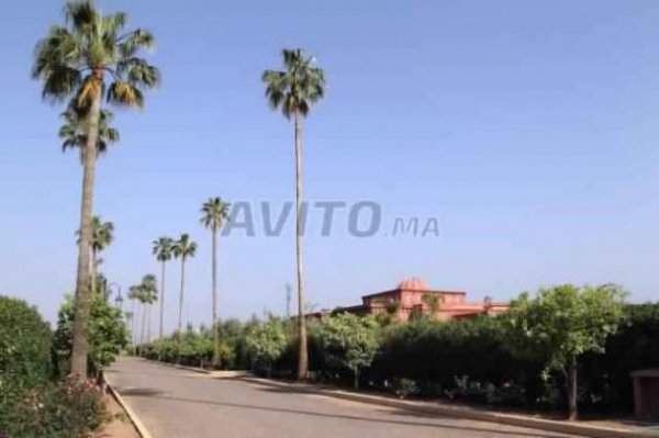 Vente Terrain 1Ha pour villa luxe domaine privé Marrakech Maroc