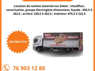camion sonore