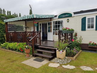 Location mobil-home rustique Saint-Arnoult Calvados