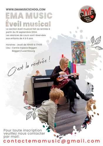 Annonce Eveil musical Luxembourg