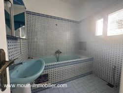 Villa de plein pieds à louer à Hammamet