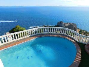 A 228 Maison de vacances avec vue unique sur la mer à Puig Rom, Roses, Costa Brava