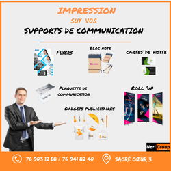 IMPRESSION TOUS VOS SUPPORTS COMMUNICATION Dakar S&eacute;n&eacute;gal