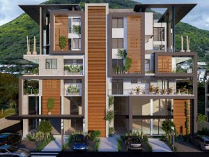 Vente sublime projet d&amp;rsquo appartements &amp;amp penthouses vue mer montagne tamarin