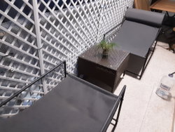 Petit salon terrasse